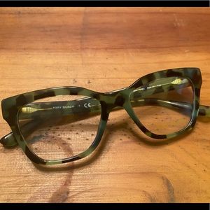 Tory Burch green glasses